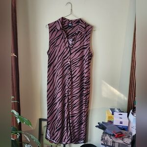 INC International Concepts Brownish Black Sheath Maxi Dress